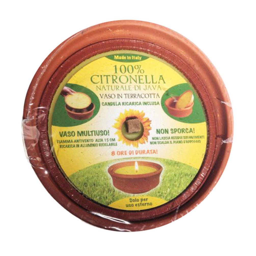 Price's Citronella Large Terracotta Pot Extra Image 1